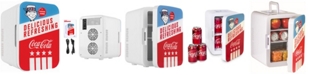 Cooluli Coca-Cola Americana-10L Compact Thermoelectric Cooler And Warmer Mini Fridge